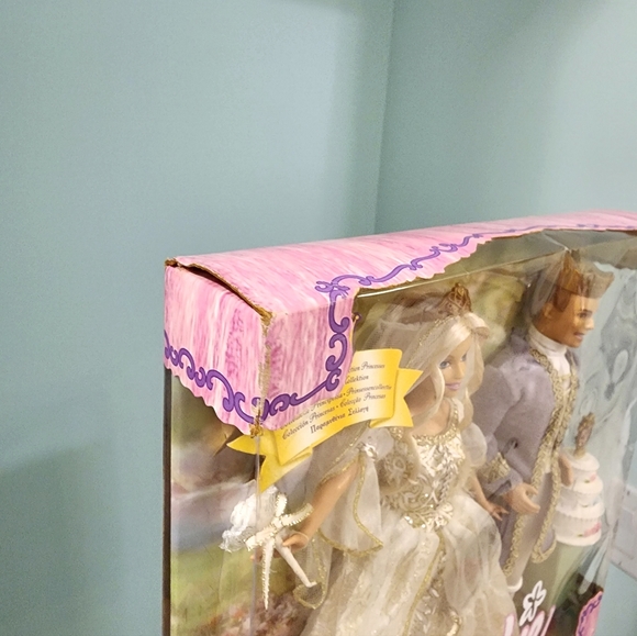 Super RARE Barbie and Ken Cinderella Wedding, Princess Collection, 2005 Year - Picture 9 of 12